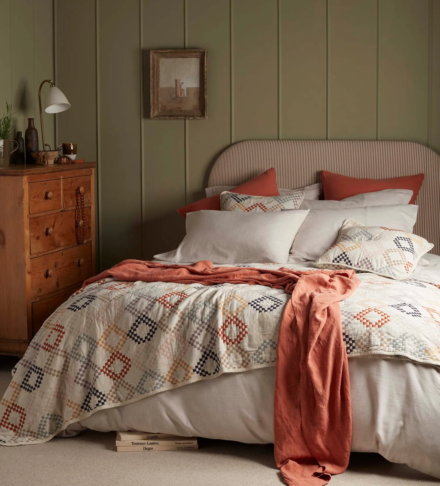 Secret Linen Store Natural Henry Brushed 100% Cotton Duvet Cover