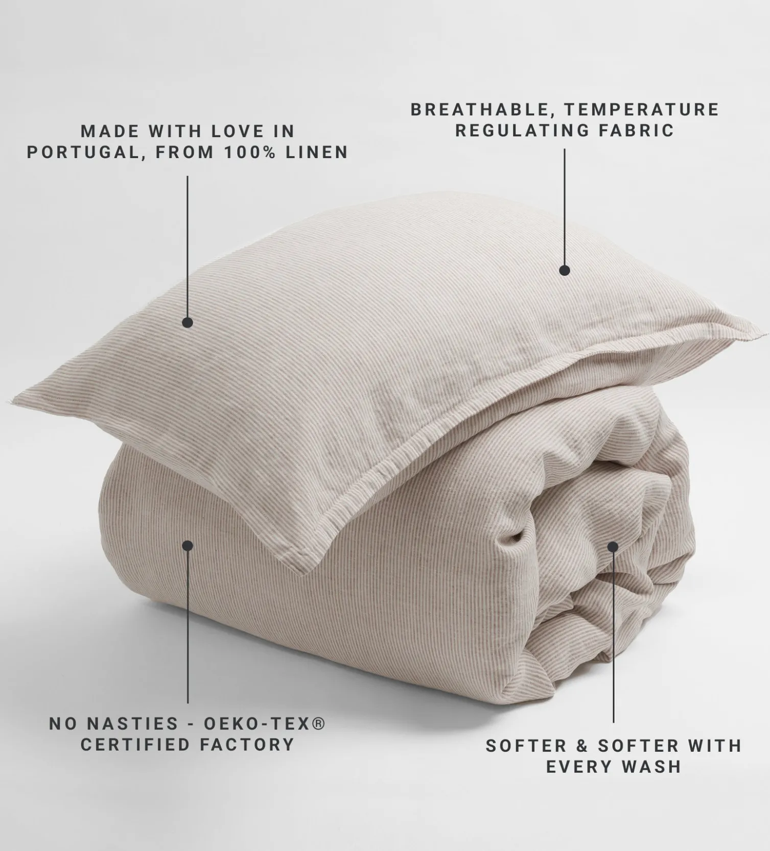 Secret Linen Store 100% Linen Duvet Cover
