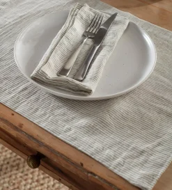 Secret Linen Store 100% Linen Placemats - Set of 2