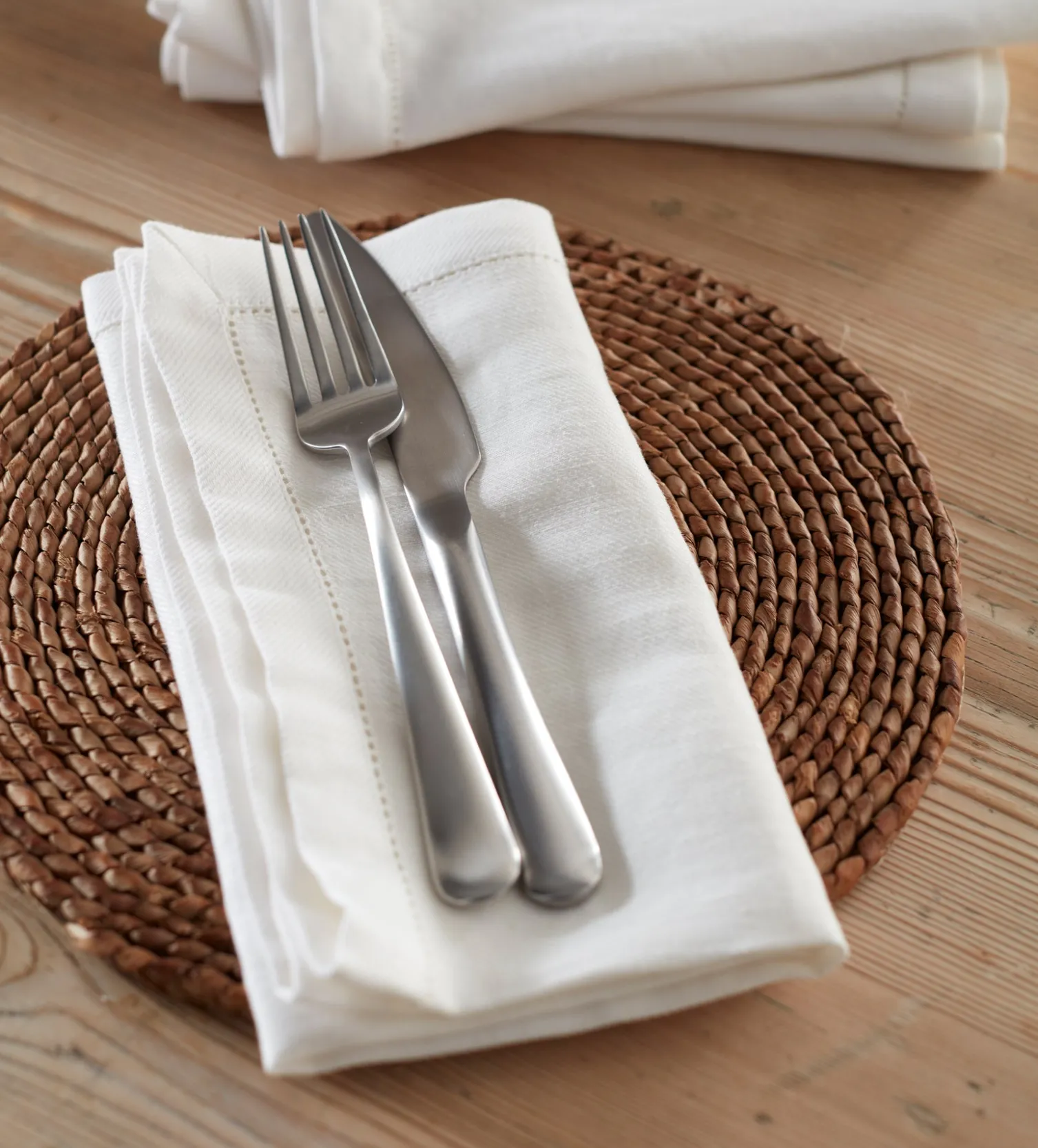 Secret Linen Store Cotton Linen Napkins - Set of 4
