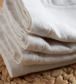 Secret Linen Store Off White Nellie 100% Cotton Napkins - Set of 4