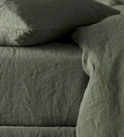 Secret Linen Store 100% Linen Fitted Sheet