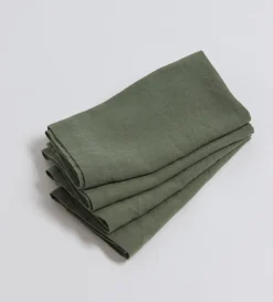 Secret Linen Store 100% Linen Napkins - Set of 4