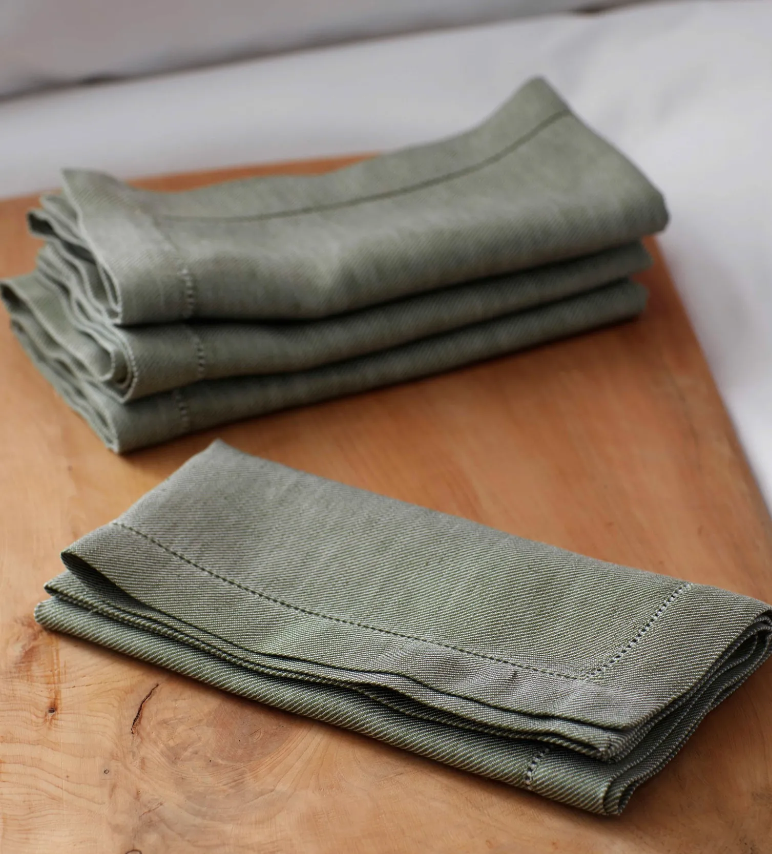 Secret Linen Store Cotton Linen Napkins - Set of 4