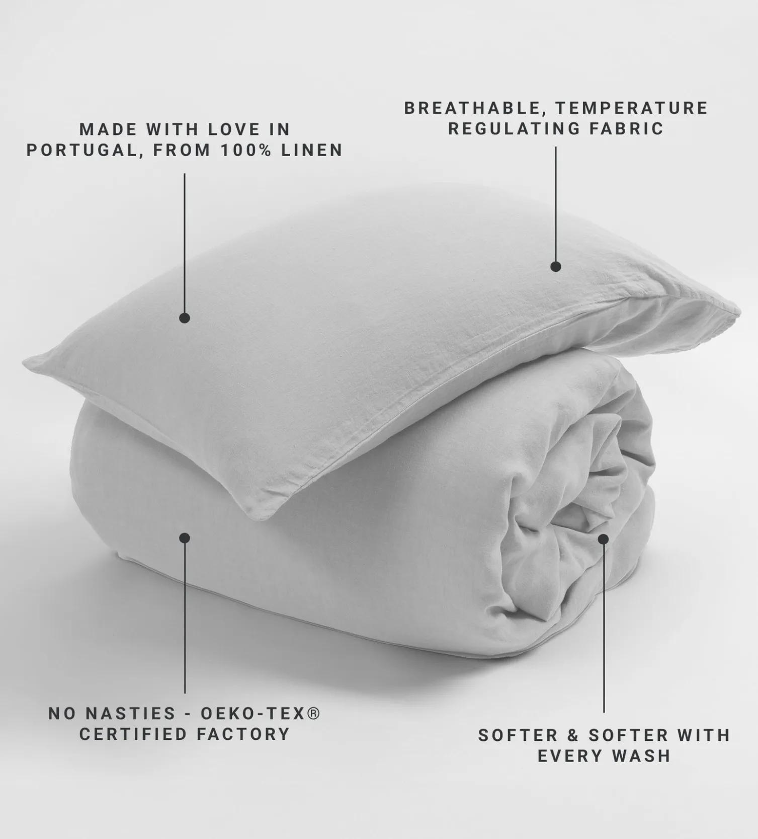 Secret Linen Store 100% Linen Duvet Cover