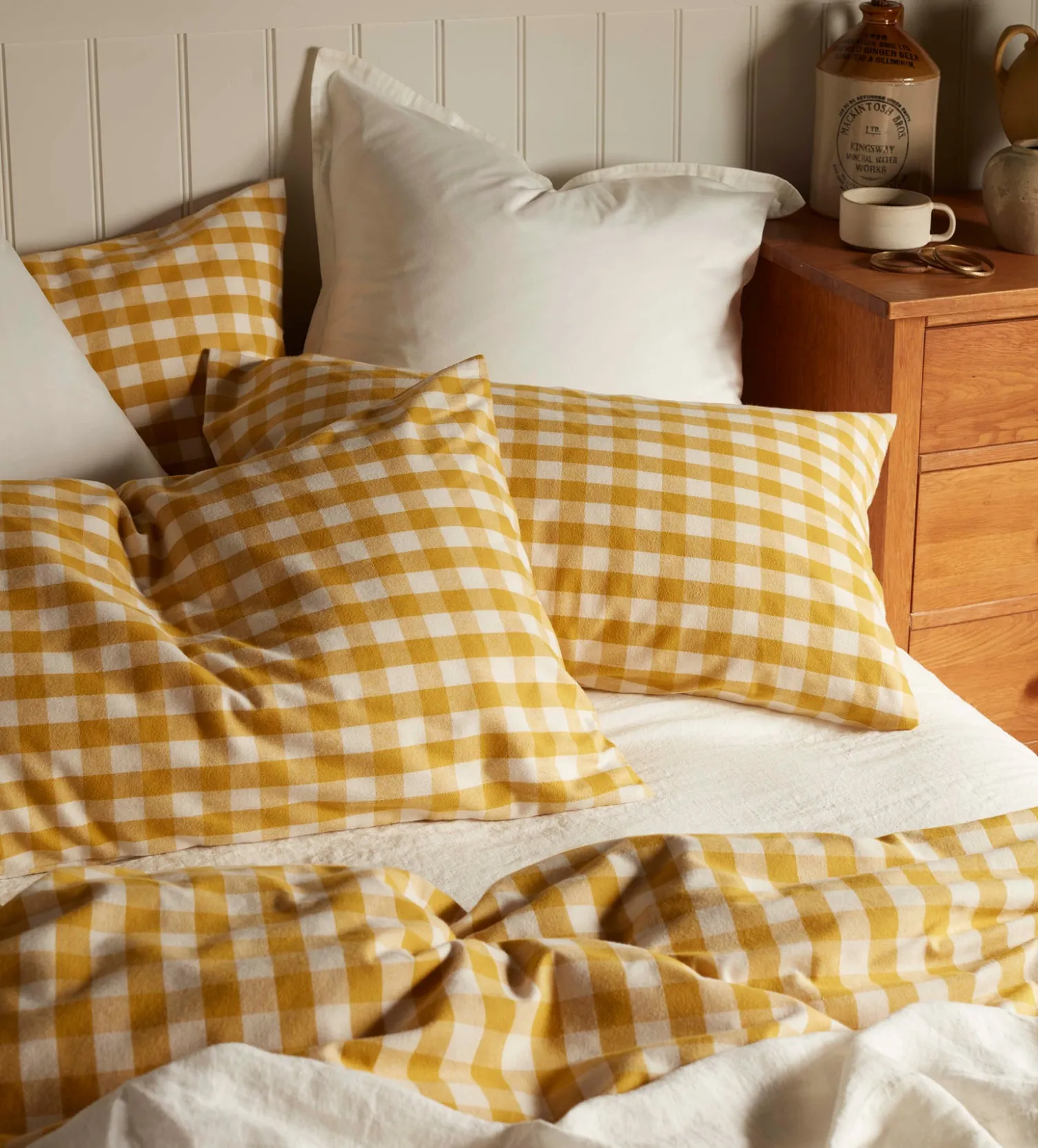 Secret Linen Store Brushed 100% Organic Cotton Pillowcase
