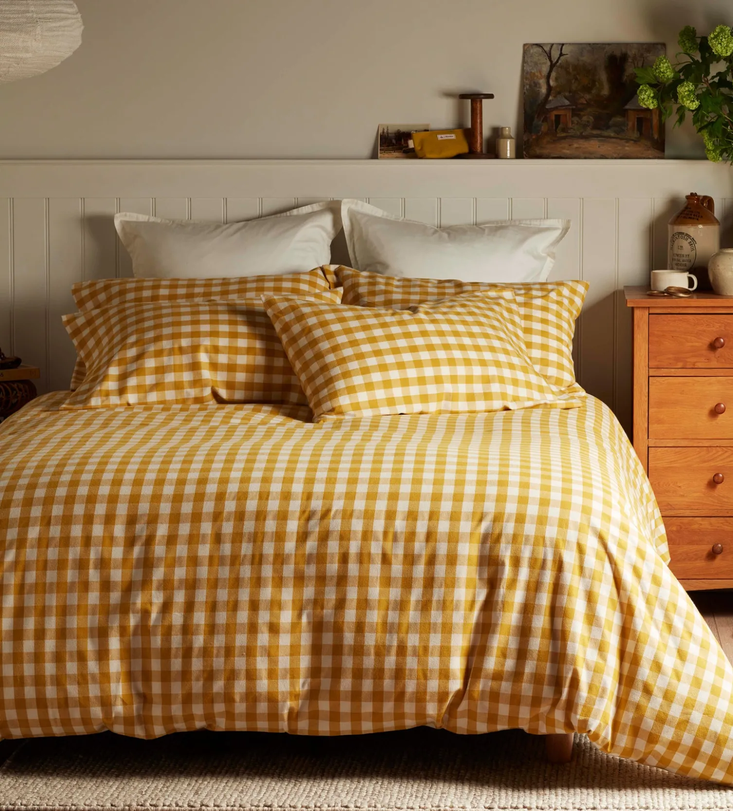 Secret Linen Store Brushed 100% Organic Cotton Duvet Cover