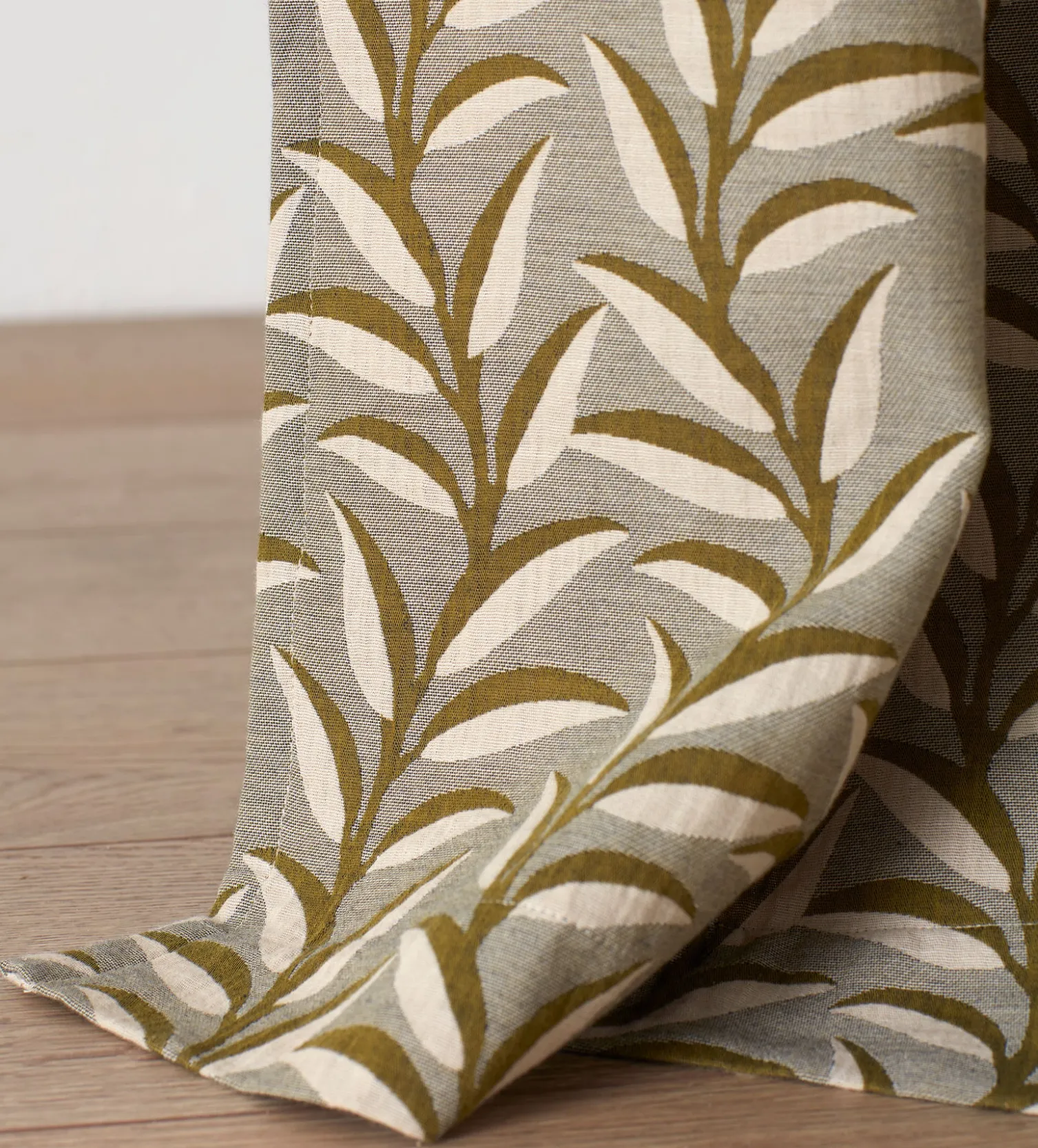Secret Linen Store Tabitha 100% Cotton Loop Top Curtains (Pair)