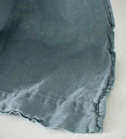 Secret Linen Store 100% Linen Loop Top Curtain (Single)
