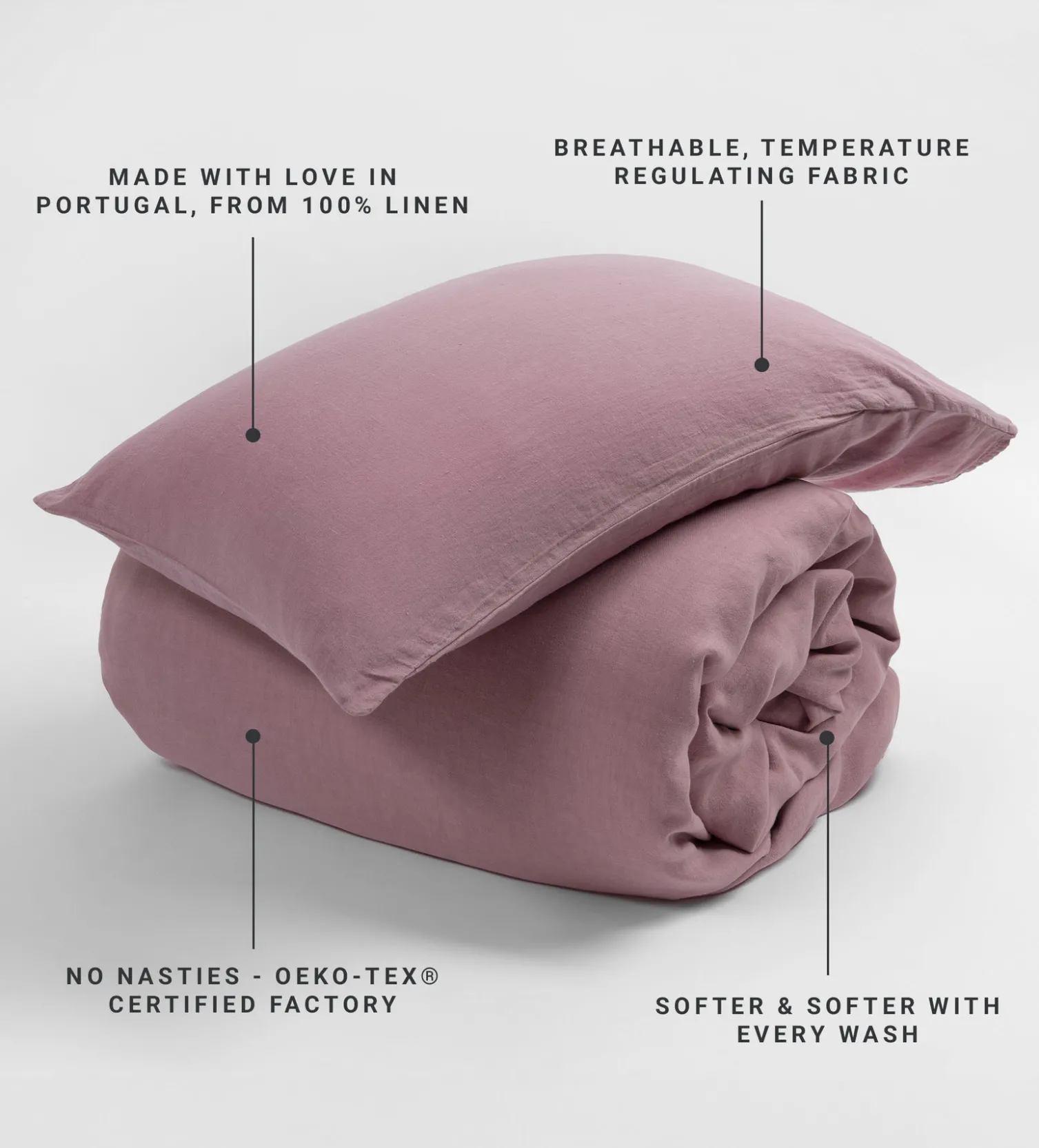 Secret Linen Store 100% Linen Duvet Cover