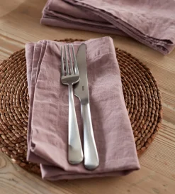 Secret Linen Store 100% Linen Napkins - Set of 4