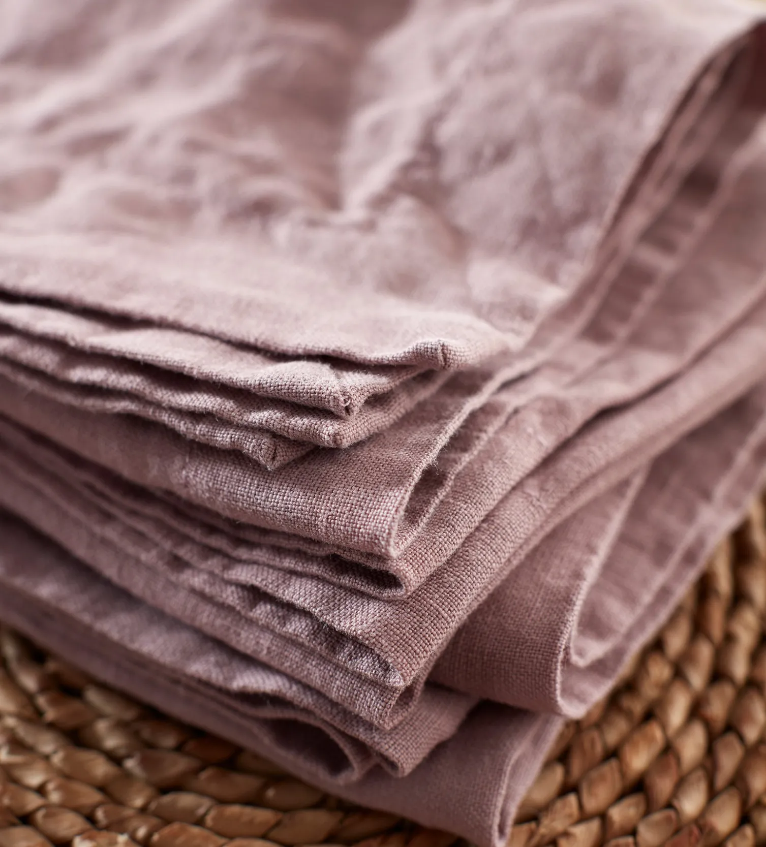 Secret Linen Store 100% Linen Napkins - Set of 4