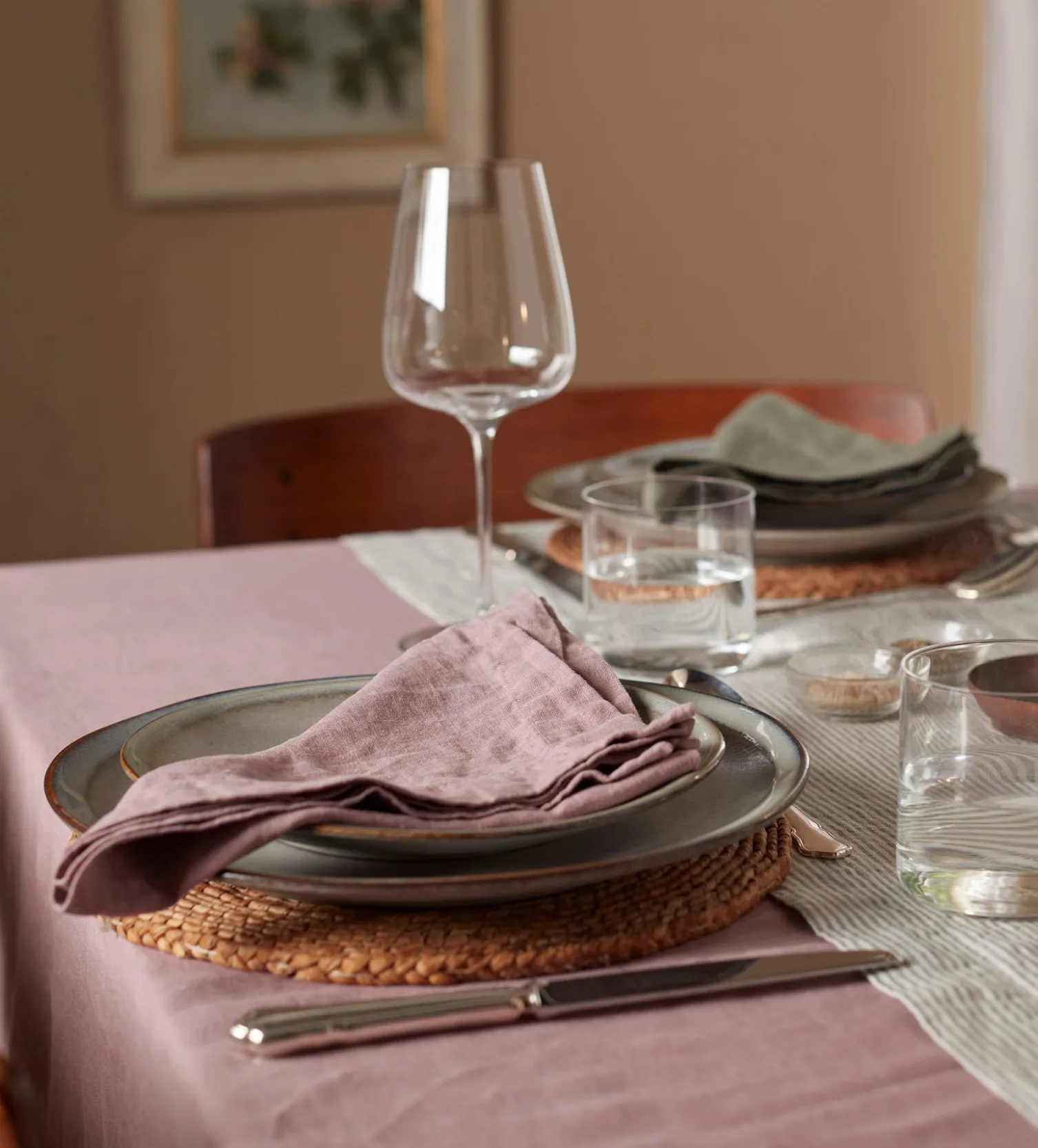 Secret Linen Store 100% Linen Tablecloth
