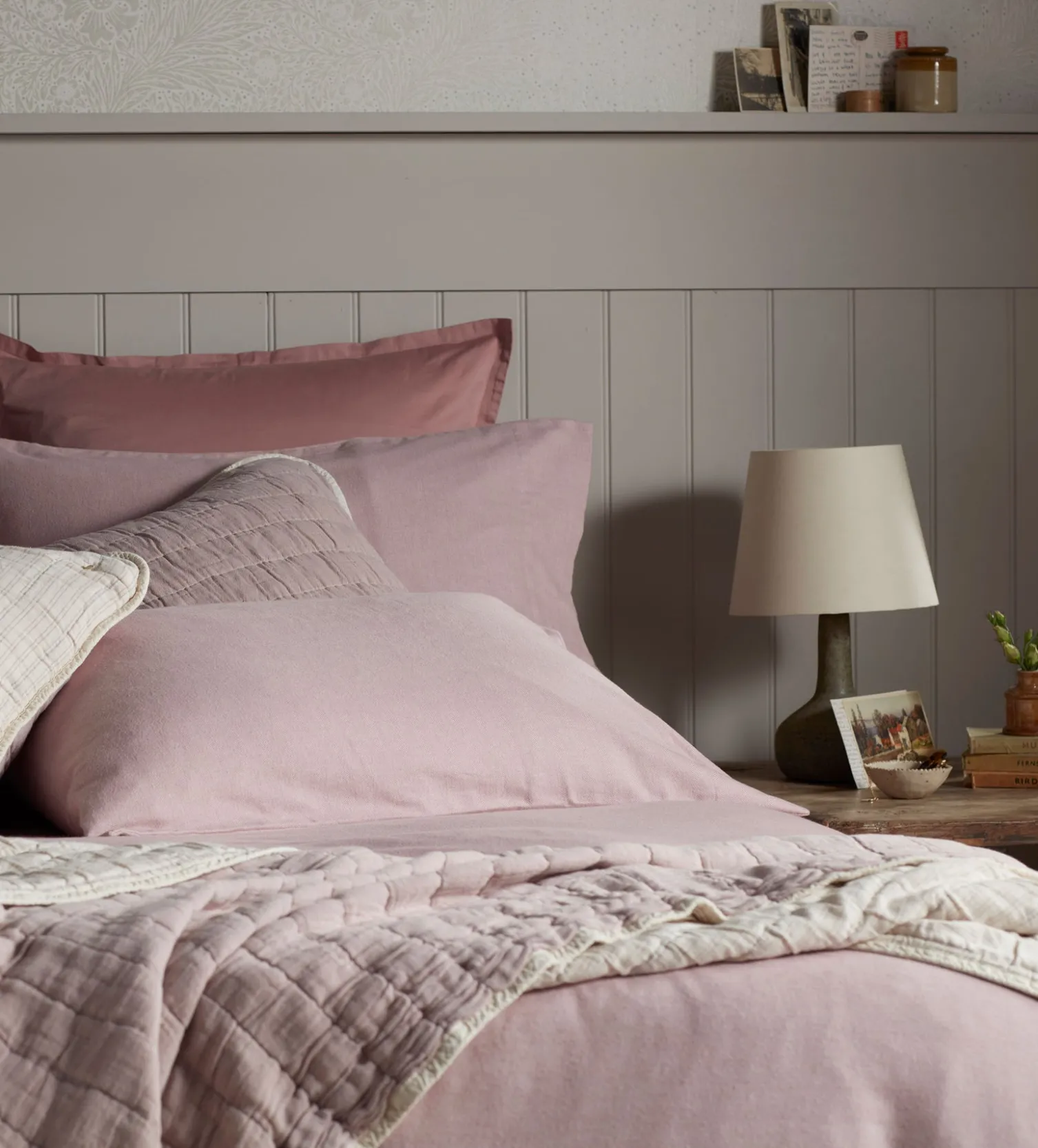 Secret Linen Store Brushed 100% Organic Cotton Pillowcase