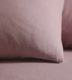 Secret Linen Store Brushed 100% Organic Cotton Pillowcase