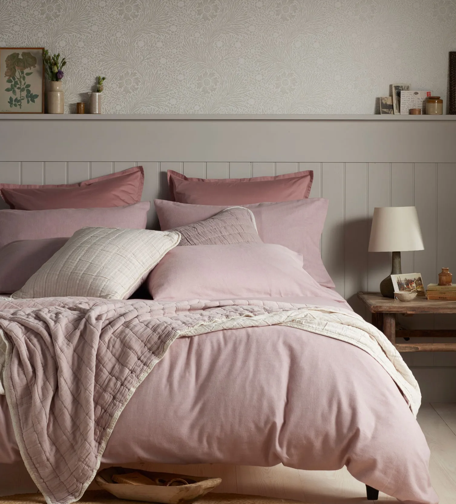 Secret Linen Store Brushed 100% Organic Cotton Pillowcase