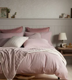 Secret Linen Store Brushed 100% Organic Cotton Duvet Cover