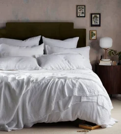Secret Linen Store 100% Linen Fitted Sheet
