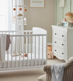 Secret Linen Store 100% Organic Cotton Small Cot Fitted Sheet