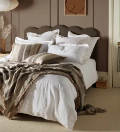 Secret Linen Store Linen Blend Duvet Cover
