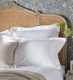 Secret Linen Store Luxury 600 Thread Count 100% Cotton Oxford Pillowcase