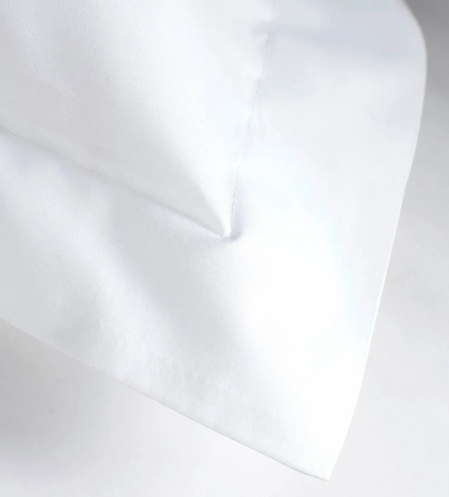 Secret Linen Store White Petworth 100% Cotton 400 Thread Count Oxford Pillowcase