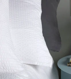 Secret Linen Store Seersucker 100% Cotton Housewife Pillowcase